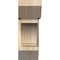 Ekena Millwork Imperial Slat Rough Sawn Bracket w/ Offset Brace, Douglas Fir, 8"W x 22"D x 22"H BKT0806X22X22IMP06RDF - alternate 4